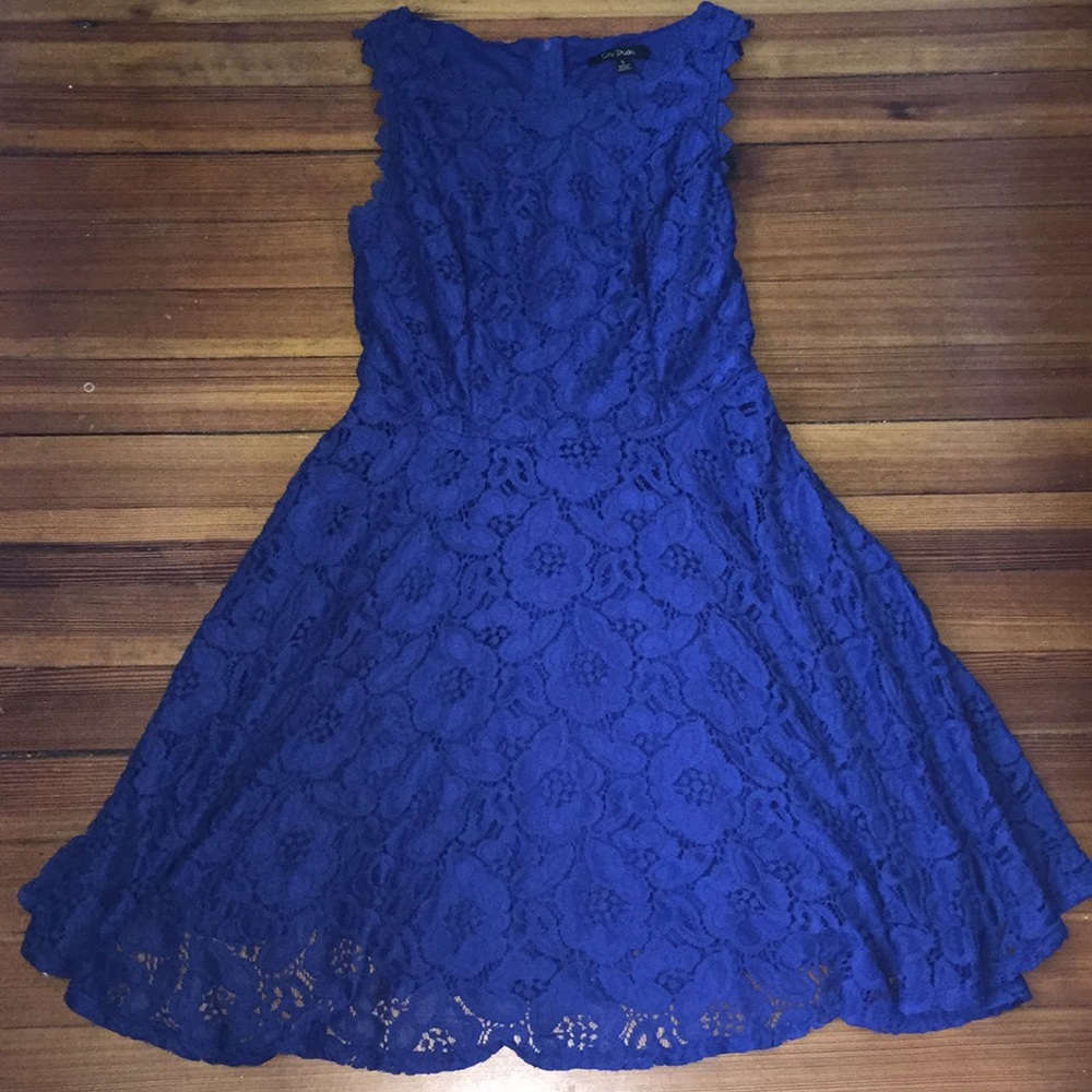 Navy Blue lace dress